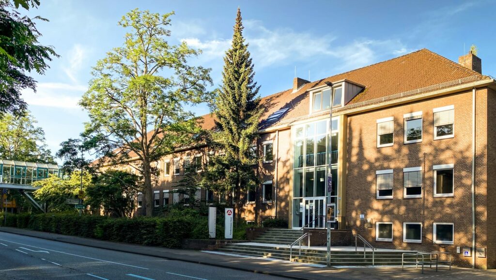 Gebäude des Jobcenters Stormarn in Bad Oldesloe